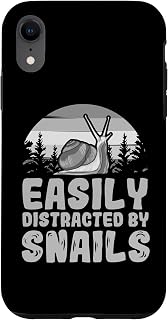 iPhone XR Snail Shells Animals Garden Slug Aquarium Tank Case