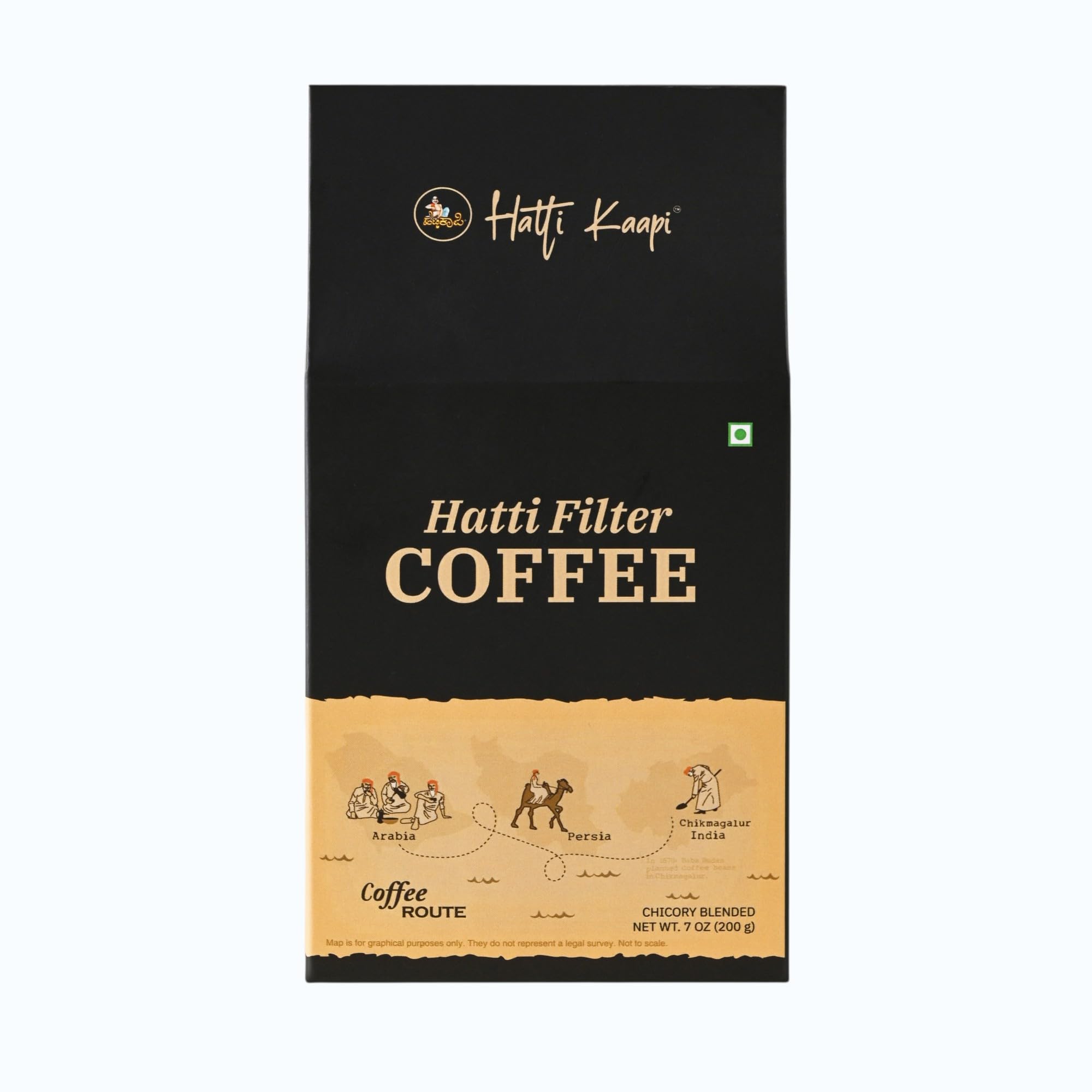 Hatti Kaapi Chicory Blended Coffee Powder, 200 Grams-image-27