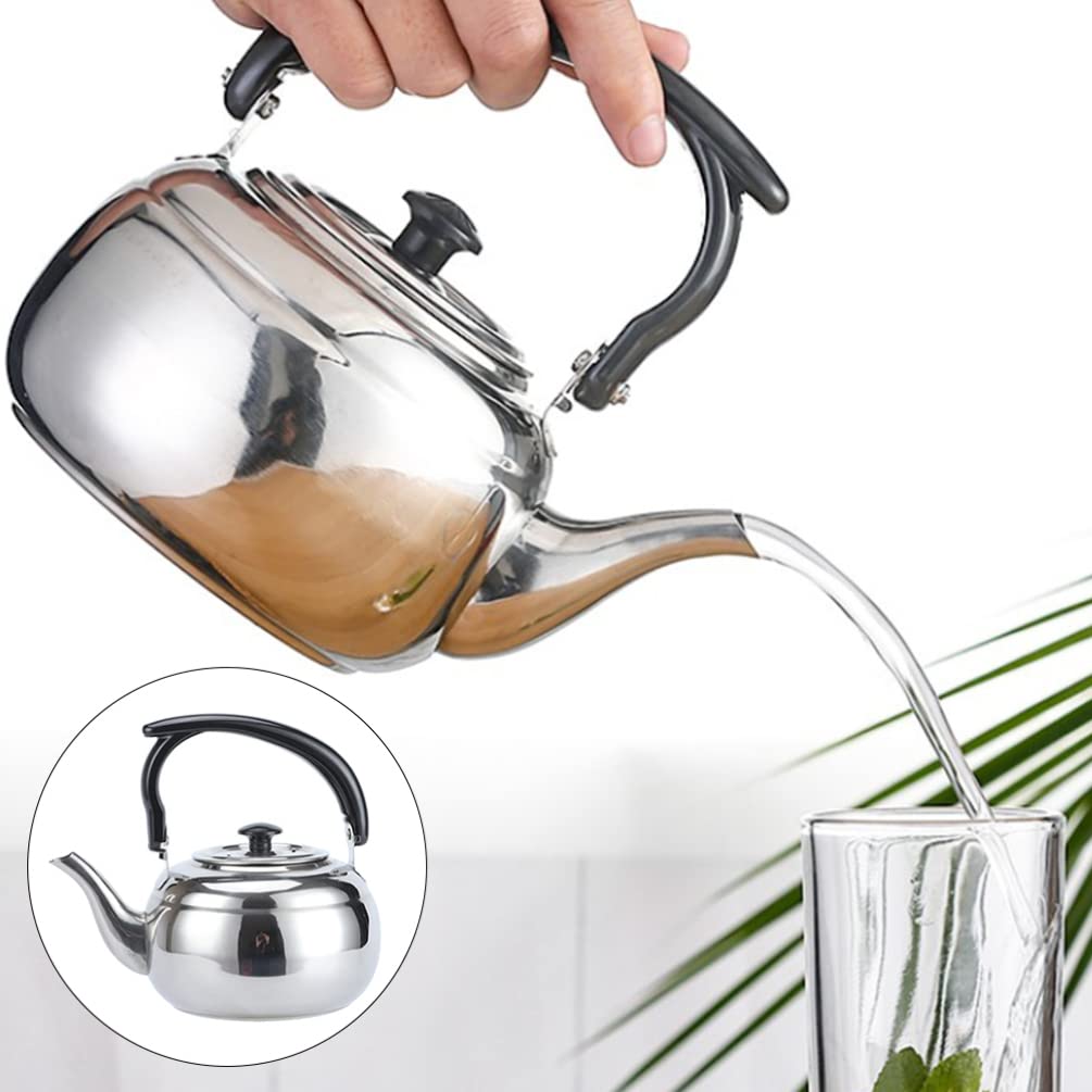 Pot De Jus De Café De Théière D'acier Inoxydable Bouilloire D'eau
