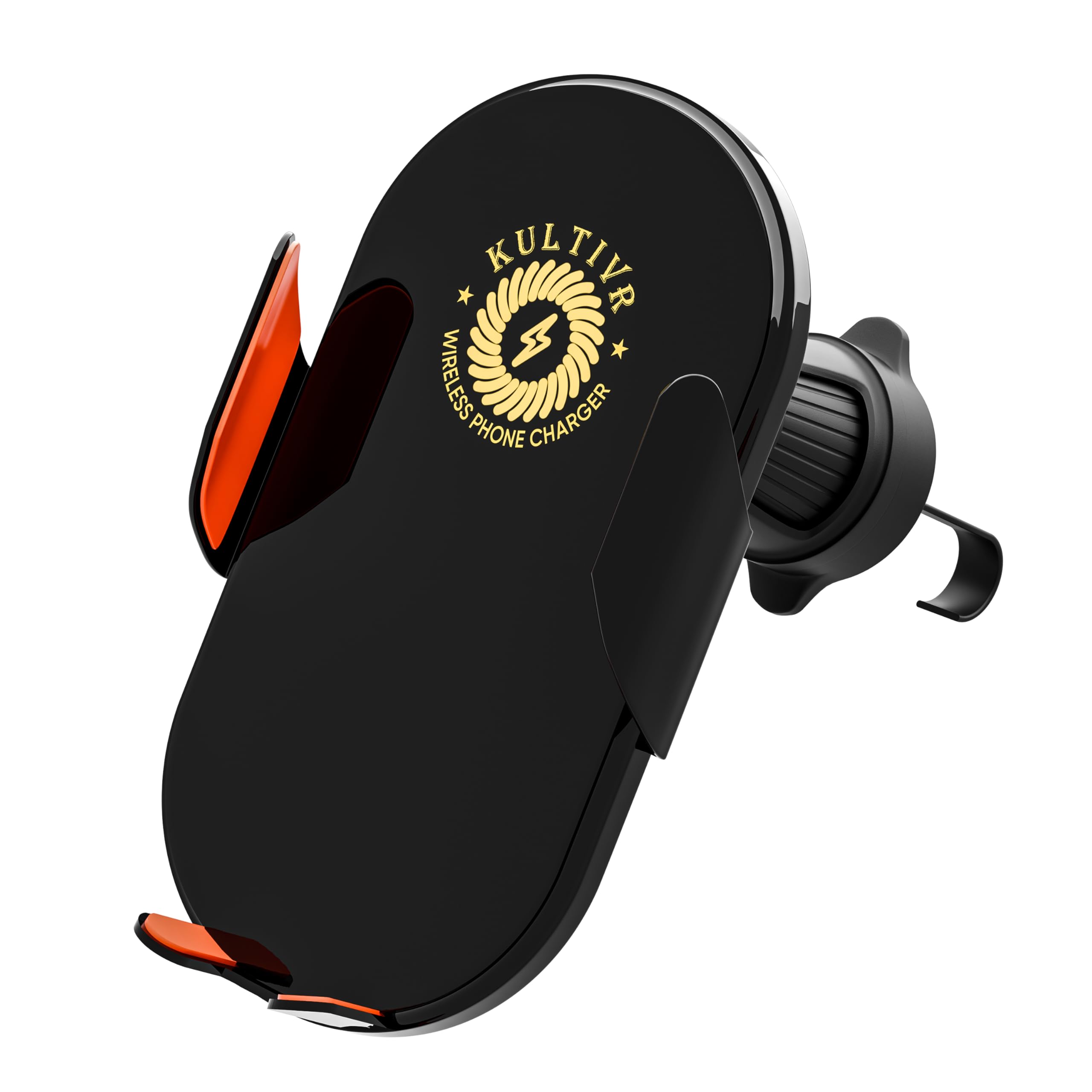 Soporte para teléfono de coche, cargador de coche 2025, soporte de ventilación inalámbrico rápido para teléfono celular, para MagSafe, iPhone y Android, sujeción automática manos libres con sensor