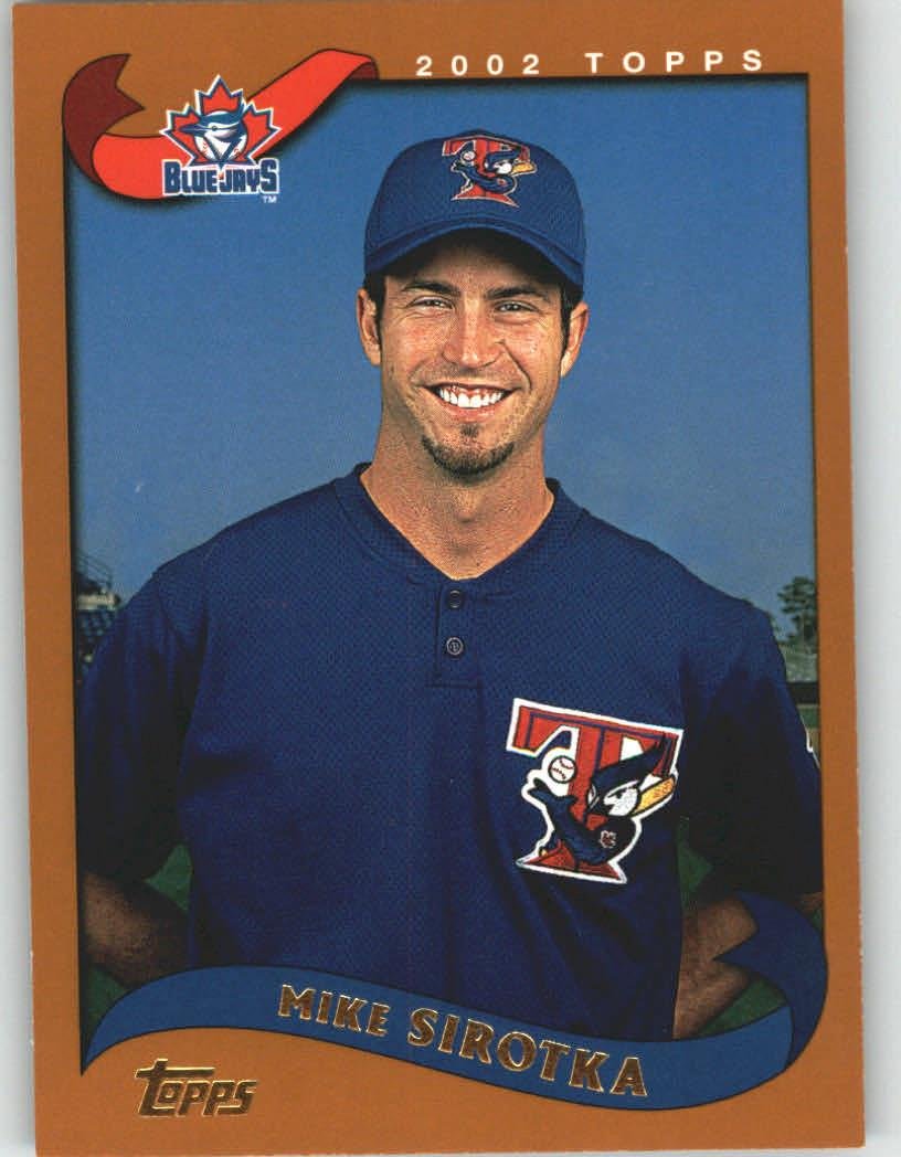 2002 Topps #418 Mike Sirotka - Toronto Blue Jays (Baseball Cards) at  Amazon's Sports Collectibles Store