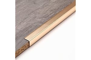 Cabinet Edge Protector - Aluminum Peel and Stick L Molding Corner Guard