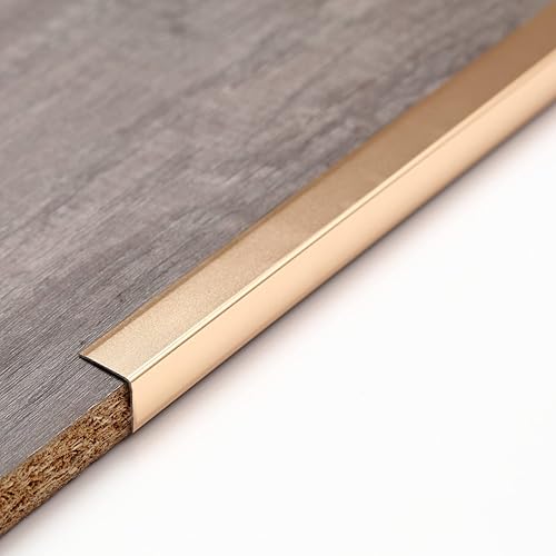 Trimold Protectores de esquina de aluminio para moldura en L con ángulo de 90 para marco de puerta de pared, marco de puerta, protección y