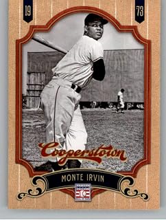 2012 Panini Cooperstown HOF #125 Monte Irvin NY Giants (Hall of Fame Member) MLB Baseball Card NM-MT