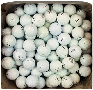 Callaway 100 Grade B de - Bolas de Golf reciclada, Color Blanco