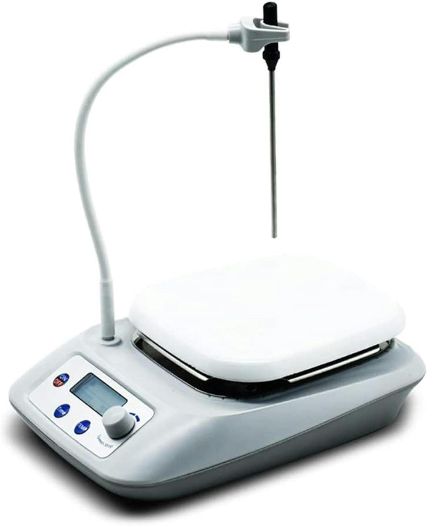 Agitatore A Piastra Di Riscaldamento Digitale A LED Magnetico, Kit Di Agitatore Magnetico, Agitatore Di Riscaldamento Magnetico Con Schermo Digitale, Temperatura Costante E Regolazione Del Velo