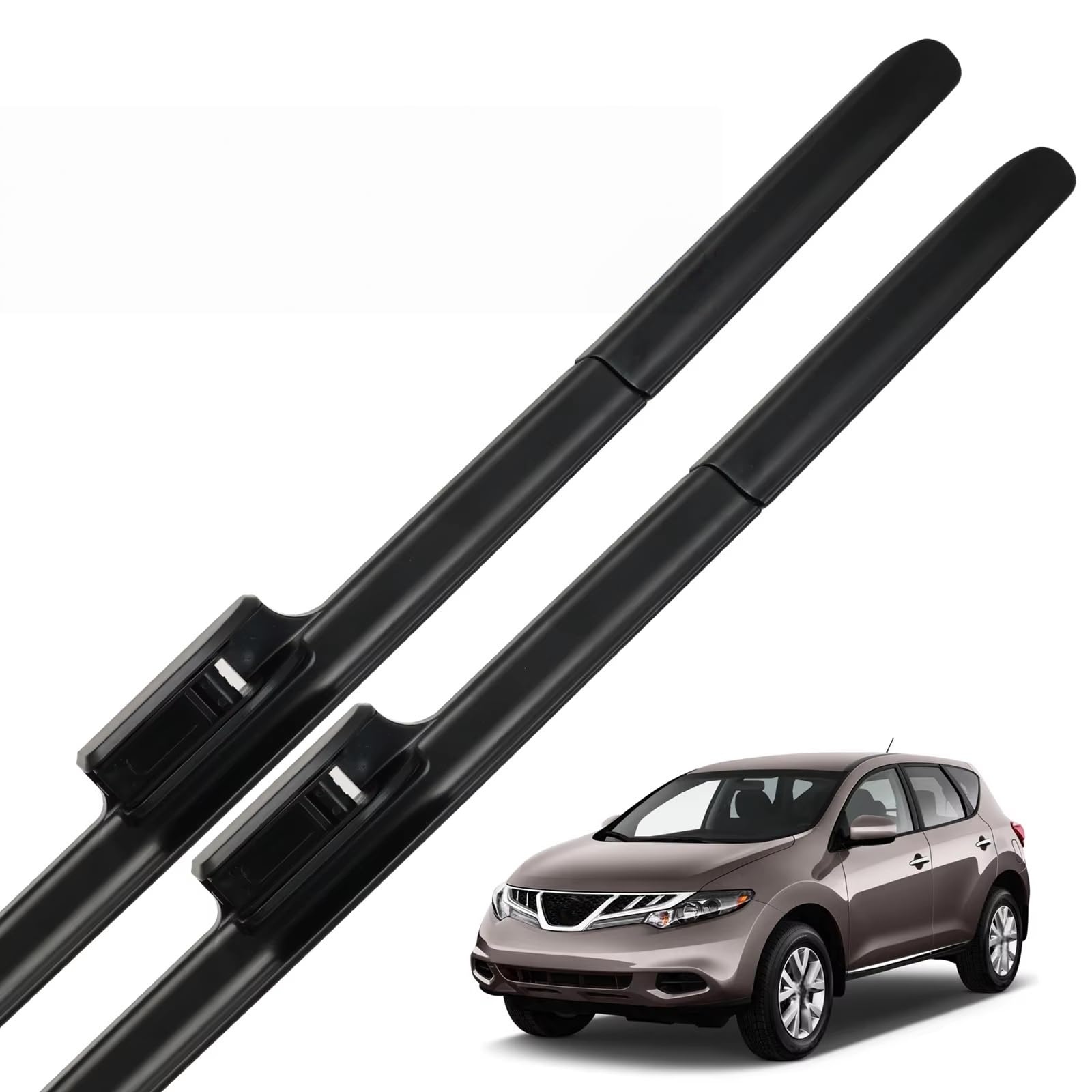 PAPEP Windscreen Wiper Blades for Nissan Murano MK2 Z51 2008-2014 26"+16", Front Replacement Wipers OEM Quality Water Repellent Rubber Automotive Windshield