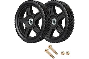 8 Inch 1.75 Wheel Kit for Push Mowers