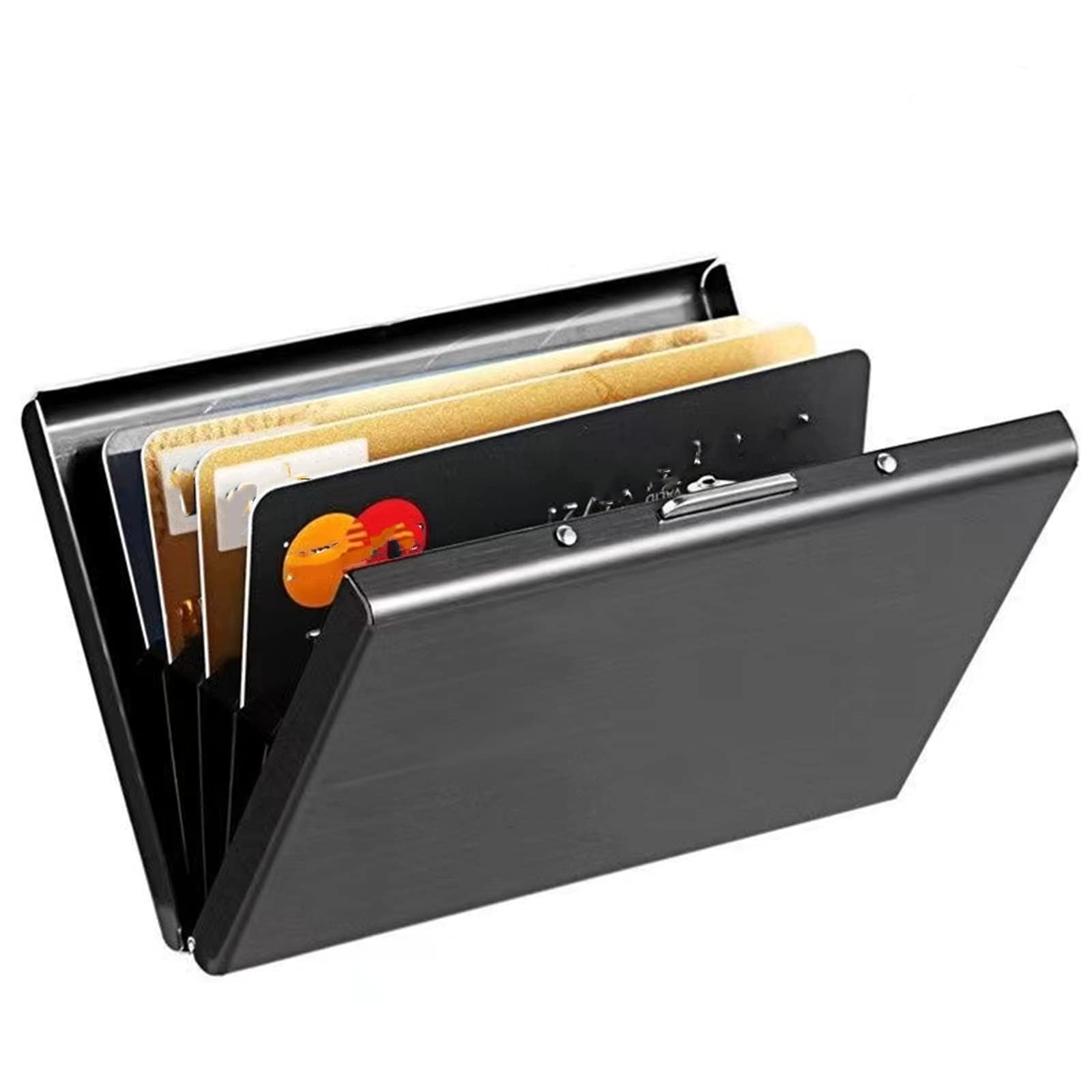 RFID Shielded Stainless Steel Credit Card Holder