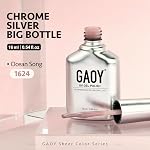 GAOY Jelly Nude Gel Nail Polish, 16ml Sheer Rose Pink Translucent Soak Off Gel Polish, UV Light Cure for Nail Art DIY, 1624 Ocean Song