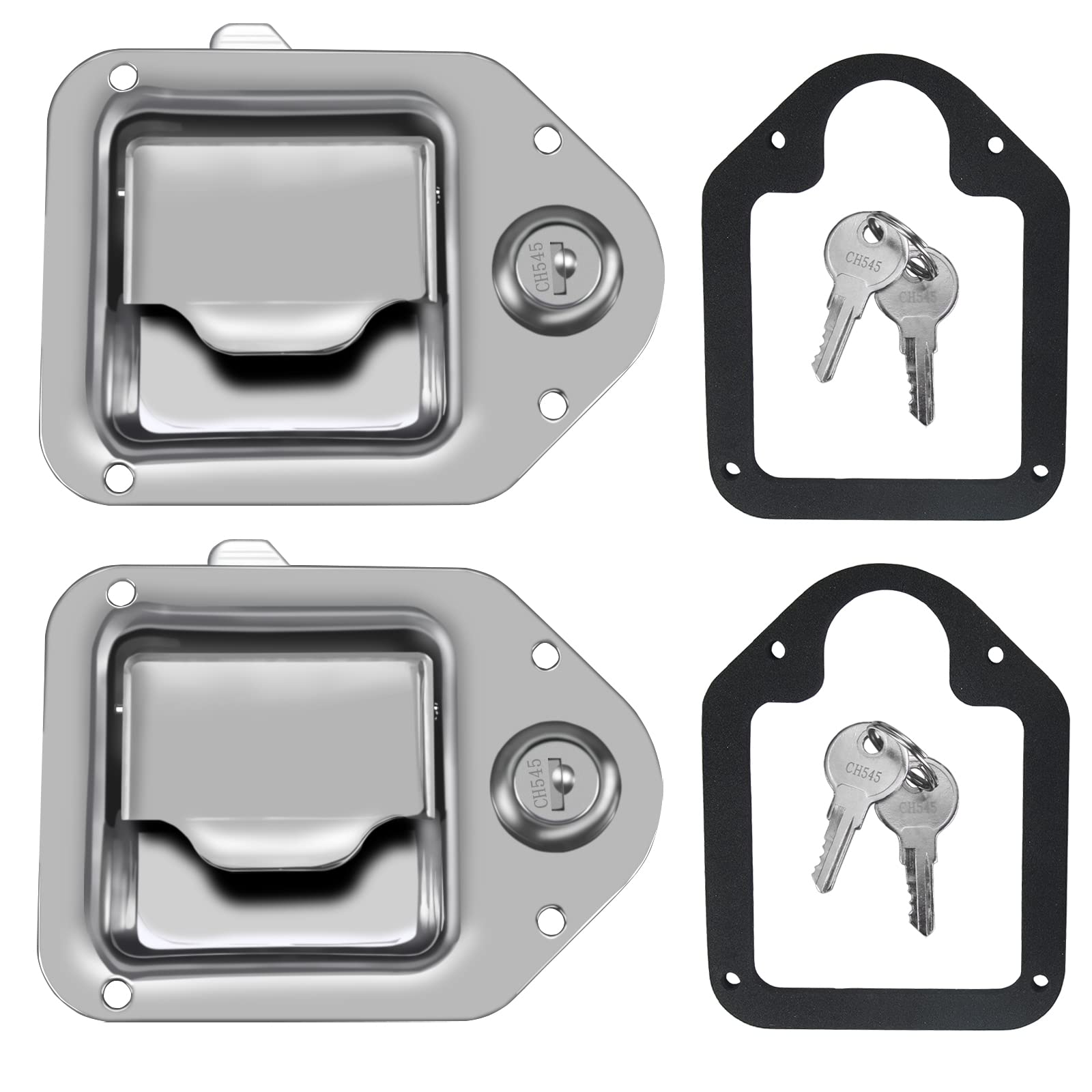 Buy JINYI RV Handle Latch Stainless Steel Truck Tool Box Lock Handle,2
