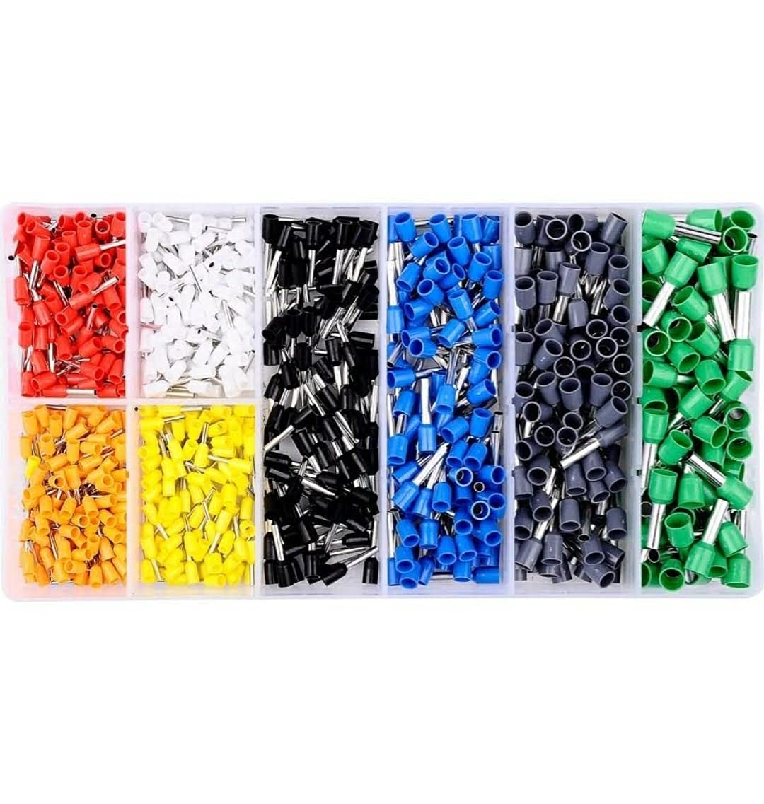 GREENARTZ® 500pc Wire Ferrule 0.5-6sq mm crimp connectors end terminal kit (B095X4MZCD) Amazon Price History, Amazon Price Tracker