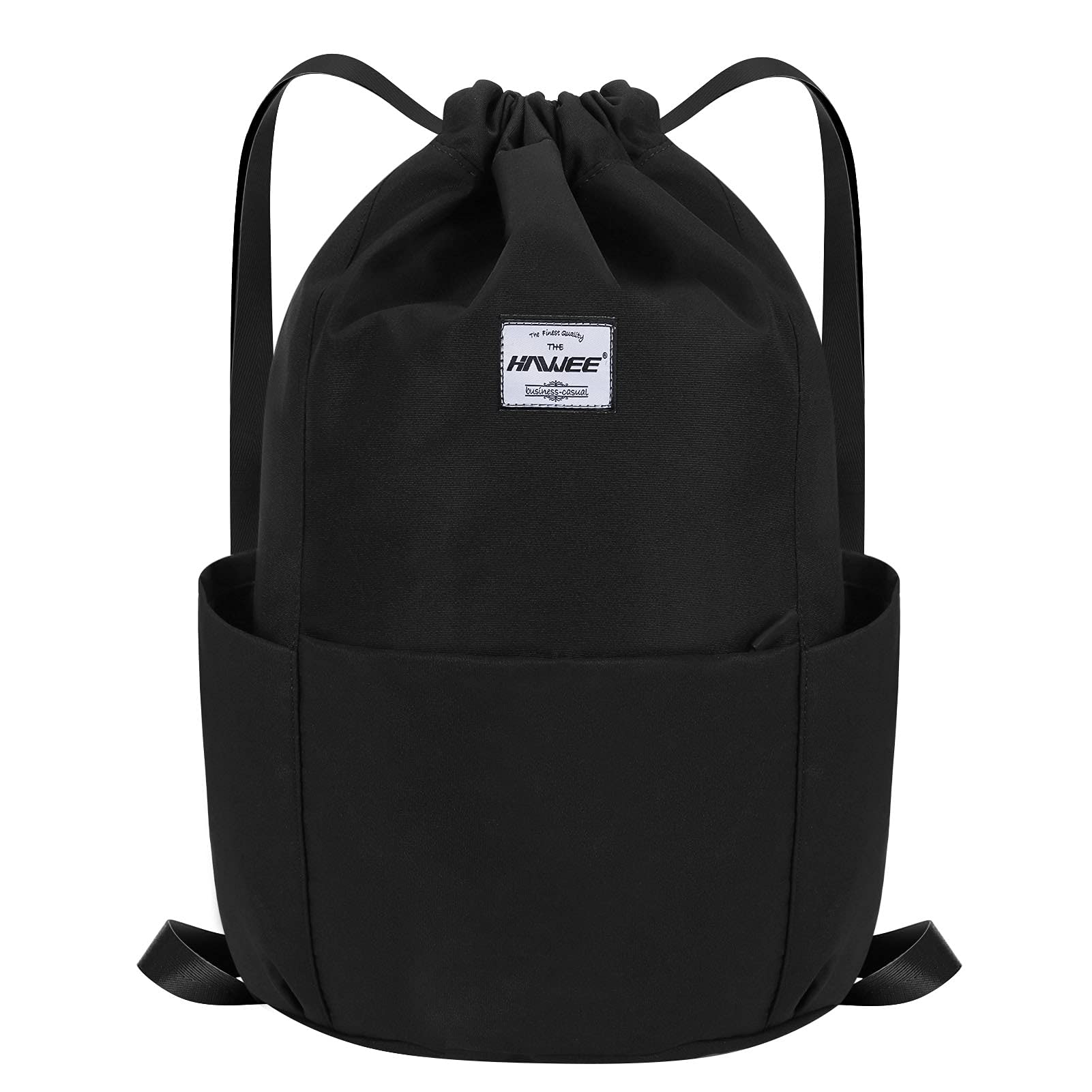 Impermeable Casual Mochila con Cordón Grande Deporte Bolso de Gimnasia Mochila de Cuerda Unisex para Mujer Hombre Vida Cotidiana Aire Libre Yoga Escuela Playa Nadar — view 48