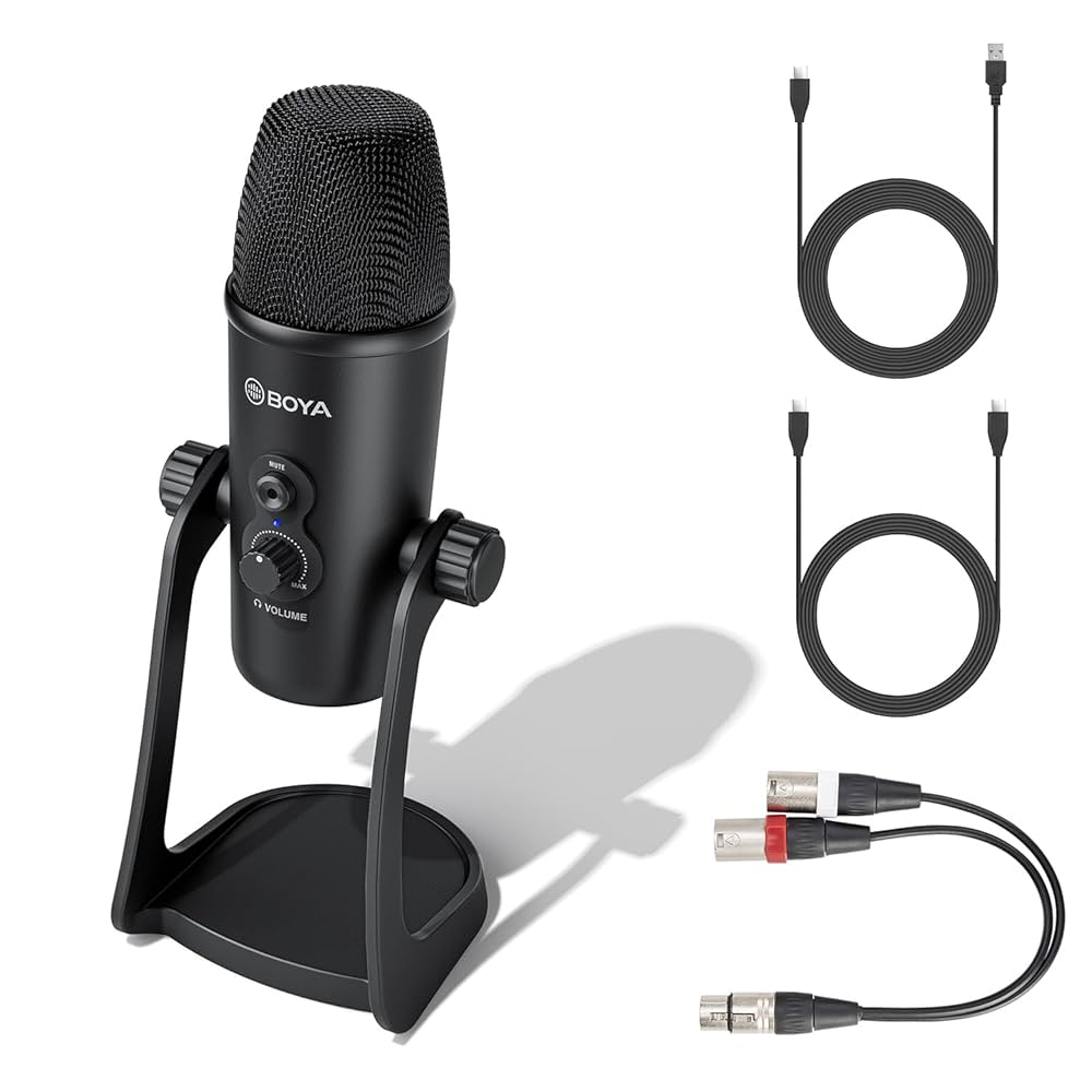 Boya BY-PM700 PRO USB Studio Microphone for Windows, Mac