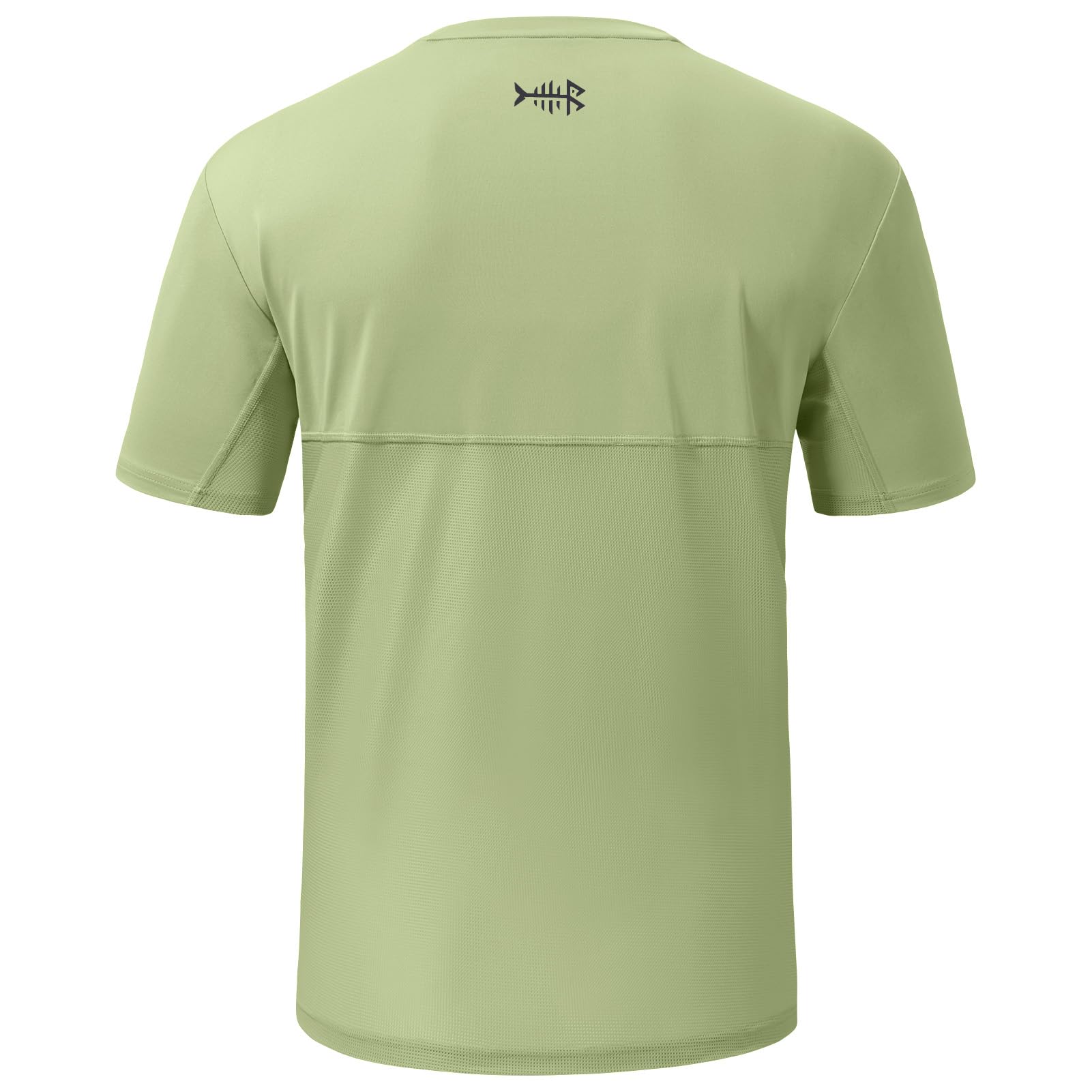 Bassdash - Maglietta da Uomo, con Protezione Solare UPF 50+, Maglietta a Maniche Corte da Pesca