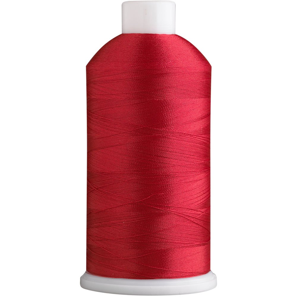 Superpunch SuperB Embroidery Thread 40wt, 5000 m Cone, Venitian Red 187