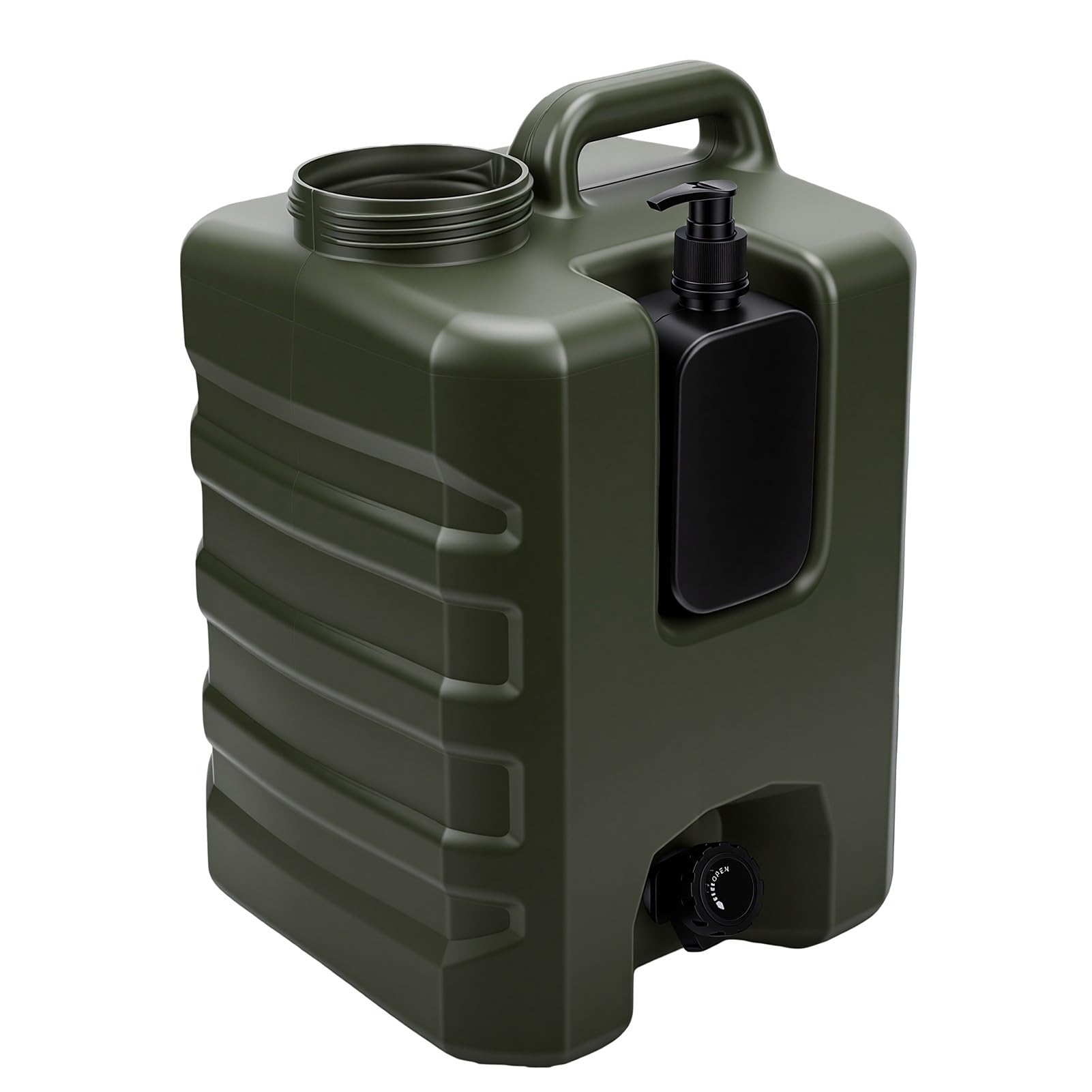 Camping Zbiornik na Wodę z Ergonomicznym Uchwytem, Pojemność 20L