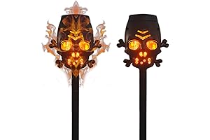 Solar Powered Tiki Torches Promote Festive Atmosphere