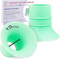 Vista 8 de Nenesupply Inserto de brida de 1.ª generación de 0.669 in compatible con piezas de bomba de brida Elvie Brida Elvie Stride Medela Momcozy Spectra