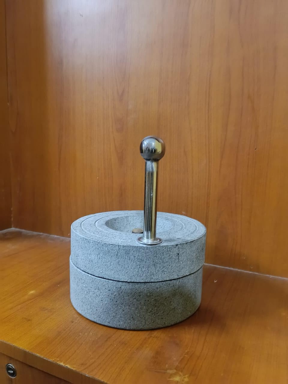 NARENDRE DEV Handmade Traditional Stone Millstone/Grinder/Endhiram|Thiruvai/Mortar and pestle (DIA- 9 Inch)-image-19