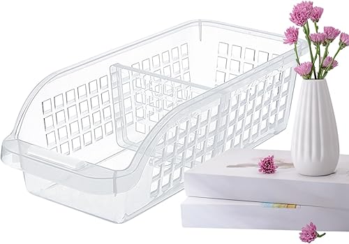 Fruit Organizer for Refrigerator Fruit Storage Containers for Pantry - Space Saving Kitchen Storage Baskets, Drawers for Closet, Kitchen, Pantry,