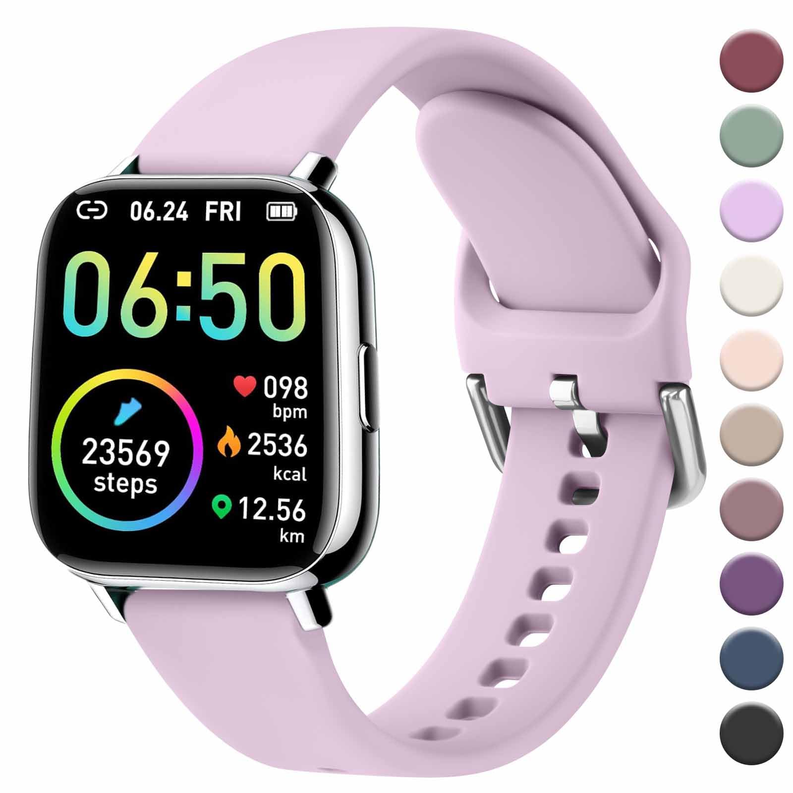 Correa de 20 mm para reloj inteligente P32 Glory Fit 4.3 cm Motast P32/Nerunsa P32B/P36 E/P32E, pulsera deportiva de repuesto de silicona suave para P32E P22D/Rinsmola P22D/iporachx P22B