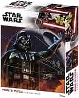 3D Theater! razor3D 当時物 Milton Bradley 3D Sculpture Puzzle Star Wars Darth Vader