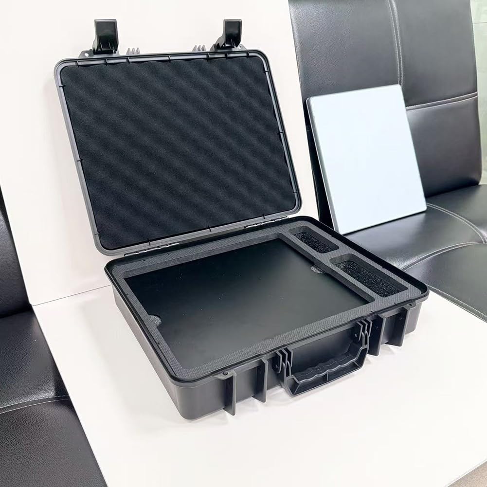 Custodia rigida per Starlink per mini - IP67 impermeabile antiurto borsa da viaggio con schiuma personalizzata per adattatore tubo piatto cavi di alimentazione - Scatola portaoggetti esterna 41 x 36 x