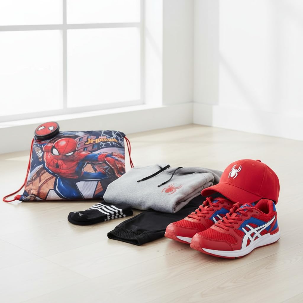 ILS I LOVE SHOPPING Sacca Sportiva per Bambino, Borsa Zaino per Asilo, Palestra, Piscina, Viaggio, Portascarpe, 40 cm x 30 cm, con Cordoncino