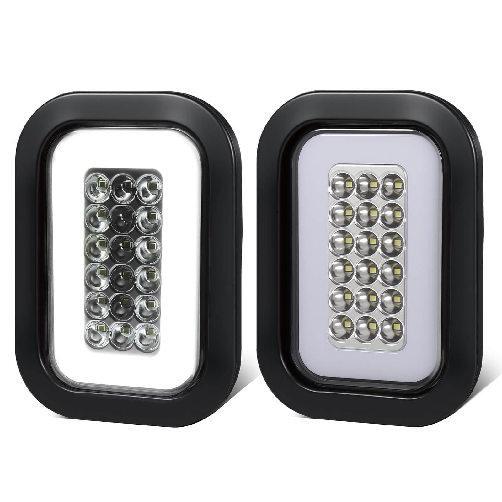 Amazon.com: XtraGlow 5x3 Rectangle LED Reverse Backup Running