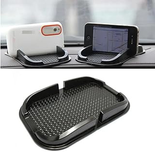 Vehicle Mount - Multi-Functional Silicon Police Plate Phone Holder for Stable Phone Support During Driving, Perfect for GPS Navigation and Responsive Calls (2 piece)