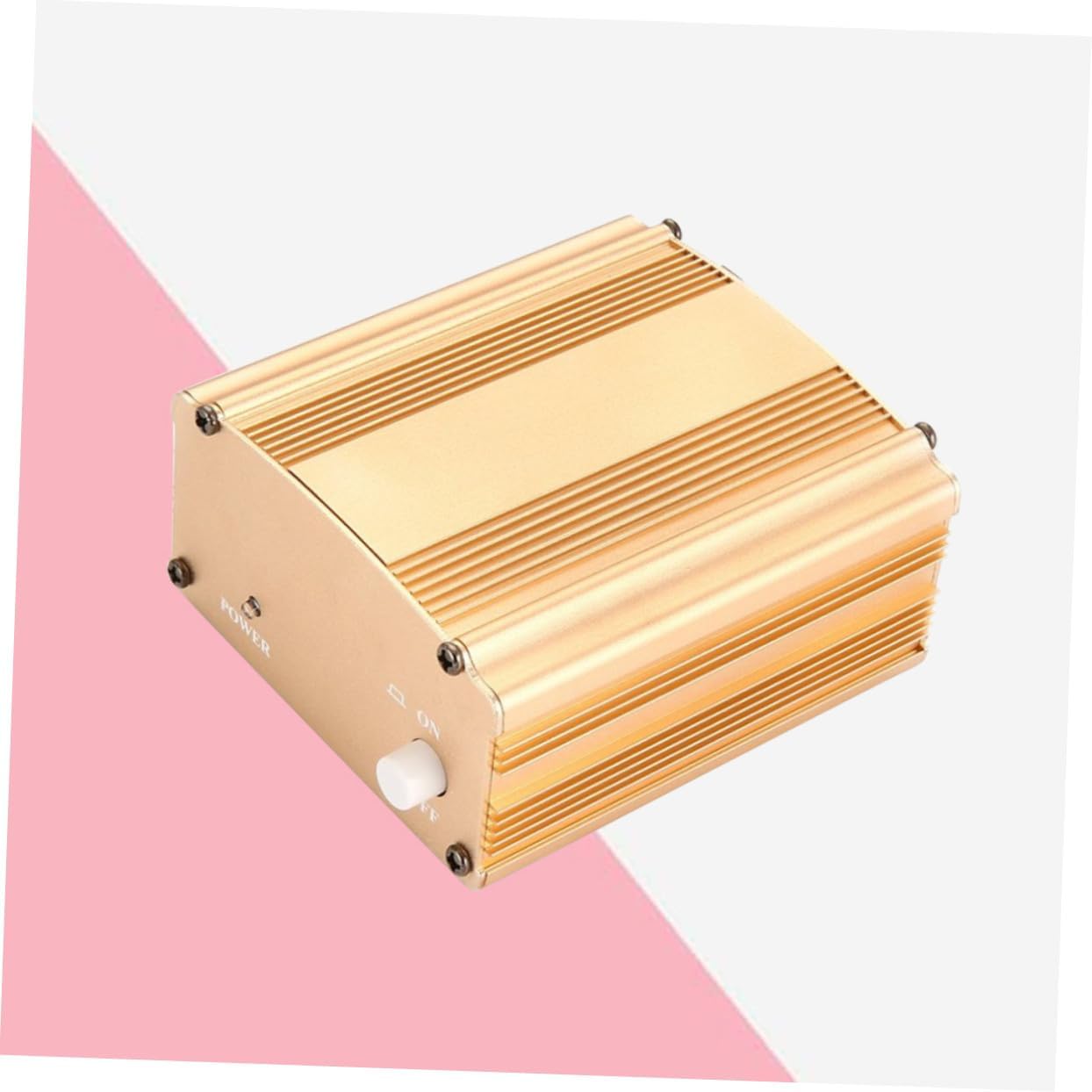 USB Input Power Supply for Condenser Microphone with Low-Noise Filter and Soft-Start Function for Computer Recording and Broadcasting Gold