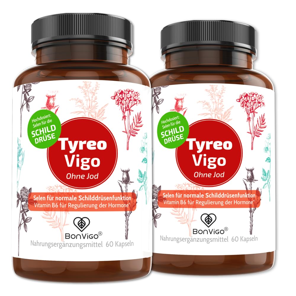 TyreoVigo Selen-Schilddrüse Kapseln & Hormon Balance Vitamin B6*