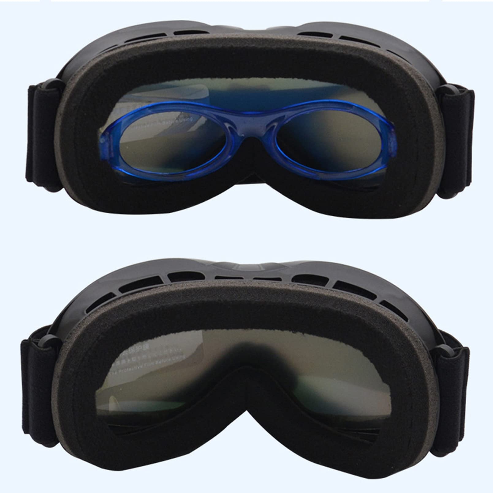 Lunettes de Ski pour Enfants de 3 à 12 Ans, Double lentille Haute définition Disponible pour la myopie, Protection 100% UV400, Coupe-Vent et antibuée, Peuvent être utilisées pour Faire du vélo,