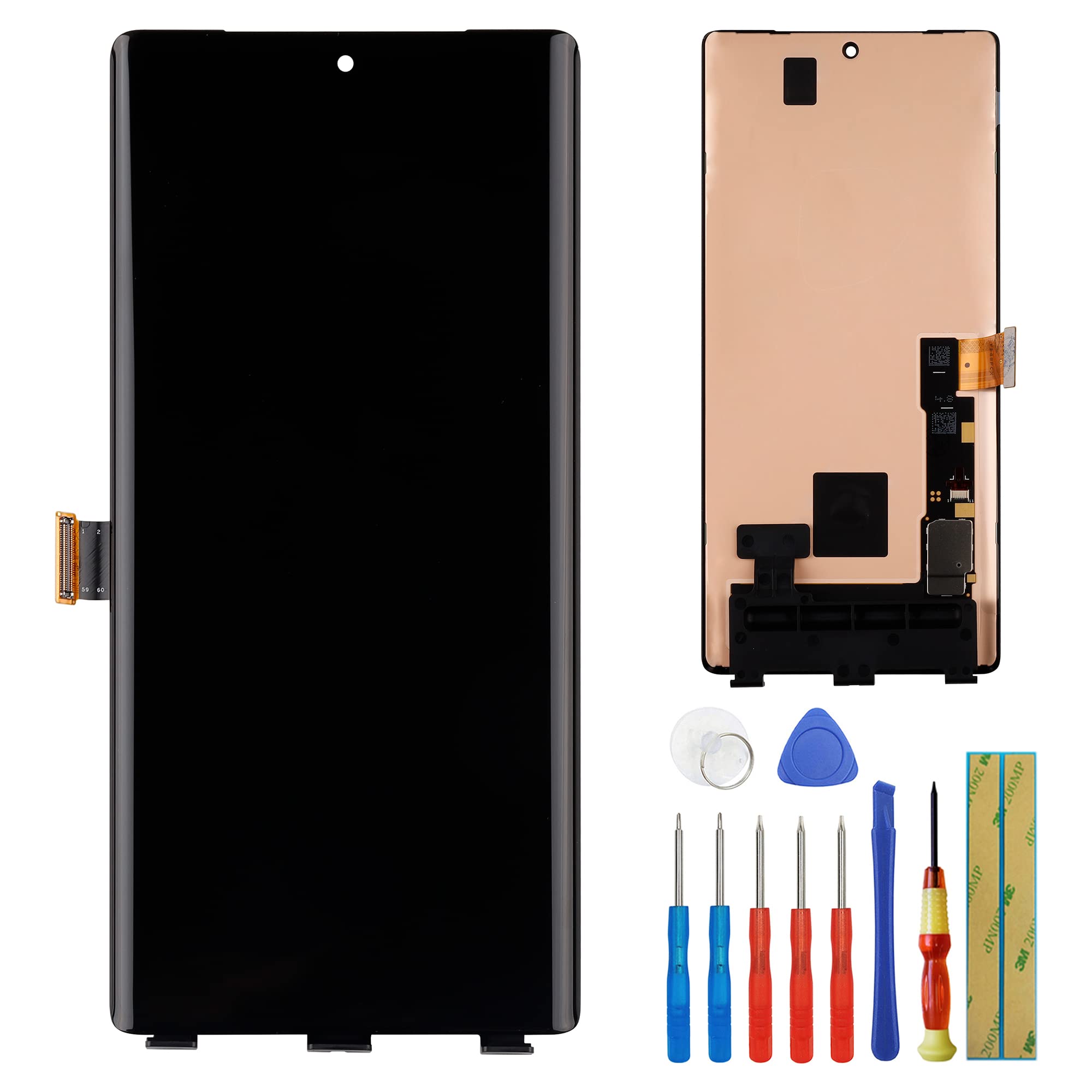 E-yiiviil LCD Digital Display Compatible with Google Pixel 6 Pro GLUOG G8VOU 6.71" LCD Display Touch