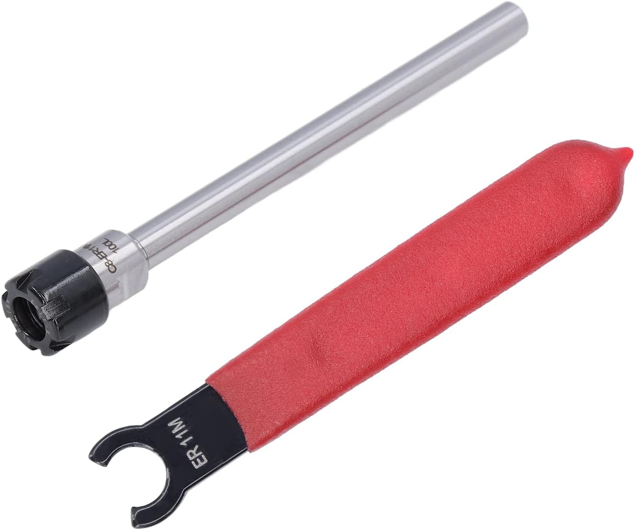 Collet Extension, 2Pcs ER11 Collets Holder Rod Straight Shank High