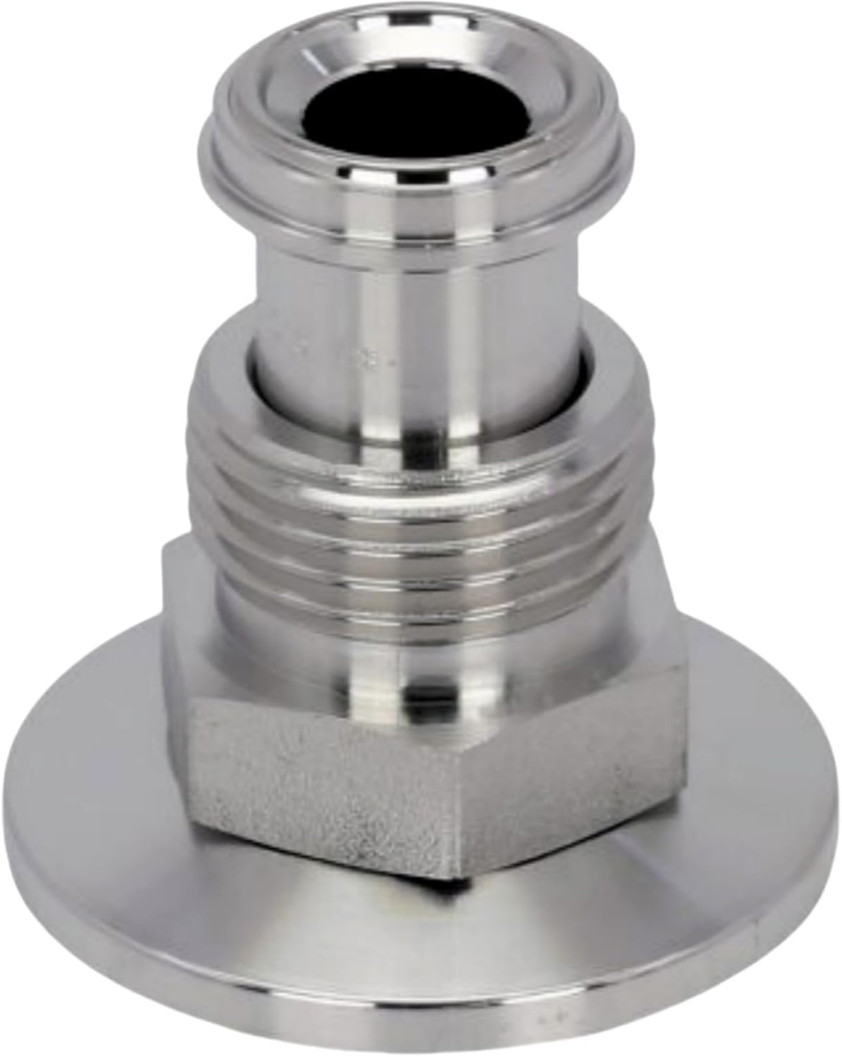 Stainless Steel KF 50 to 1/4" VCR Male Adapter - Vacuum Fitting Connector(KF-25 1 Inch)