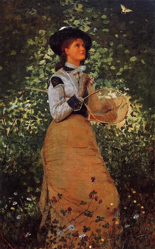 Art portrait Winslow Homer sur affiche toile : l'élégance d'une œuvre de 60x90cm