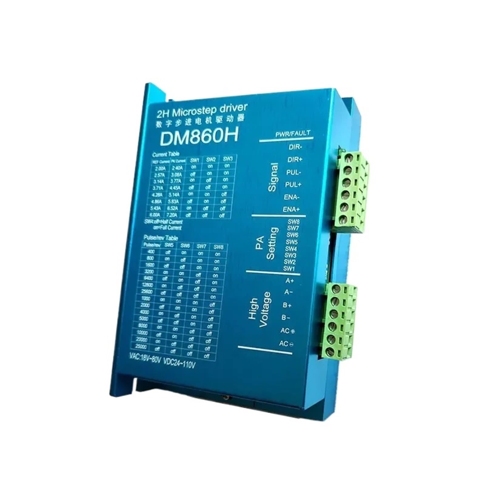1 szt. HBS860H HBS86H zamknięte pętle hybrydowy sterownik serwomechanizmu krokowego z portem RS232 cyfrowy sterownik krokowy (HBS86H)