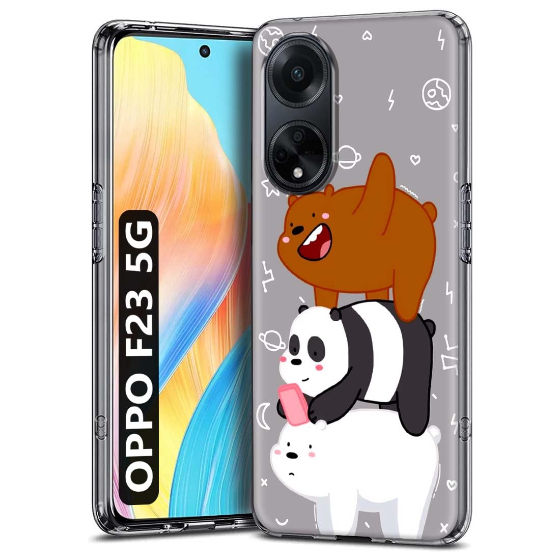 Fashionury Soft Silicone Designer Printed Full Protection Printed Back Case Cover for Oppo F23 5G -D1026 (B0C77ND696) Amazon Price History, Amazon Price Tracker