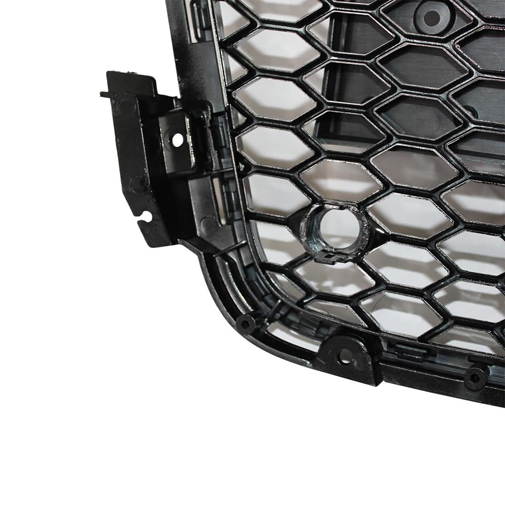 Coche Rejillas Frontales de Radiador para Audi A4/A5 B8 2008 2009 2010 2011 2012, Parrilla Calandra Delantera Cubierta Malla Parachoque Piezas Embellecedores,A5