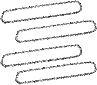 Vkinman 4 Pcs 14 Inch Chainsaw Chain 3/8" LP Pitch 52 Drive Links 050'' Gauge Replacement for Poulan Ryobi Craftsman Echo