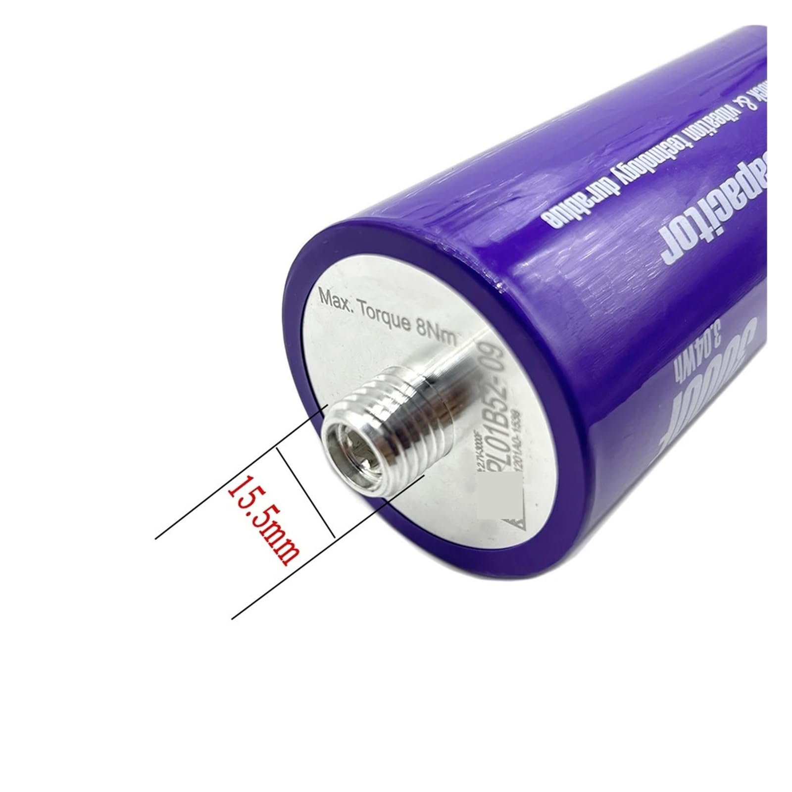 2.7V3000F niski opór wewnętrzny odpowiedni do modułu prostownika samochodowego 16V500F 3,04Wh