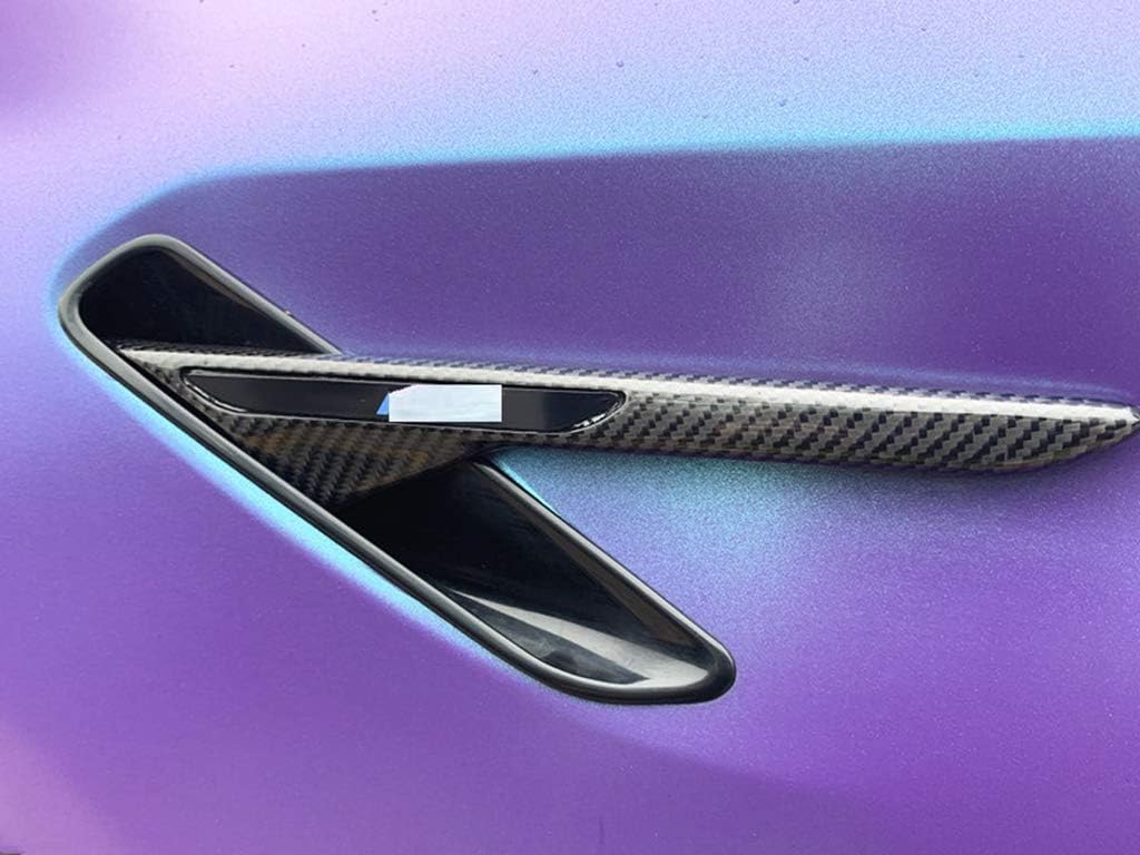 New Carbon Fiber Front Fender Scoops Compatible With BMW M5 F90 2018-2021 (Replacement)