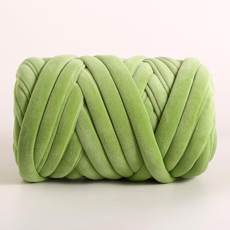 Chunky Chenille Yarn, Włóczka Jumbo Arm Knitting Yarn 1kg Multicolor(04)