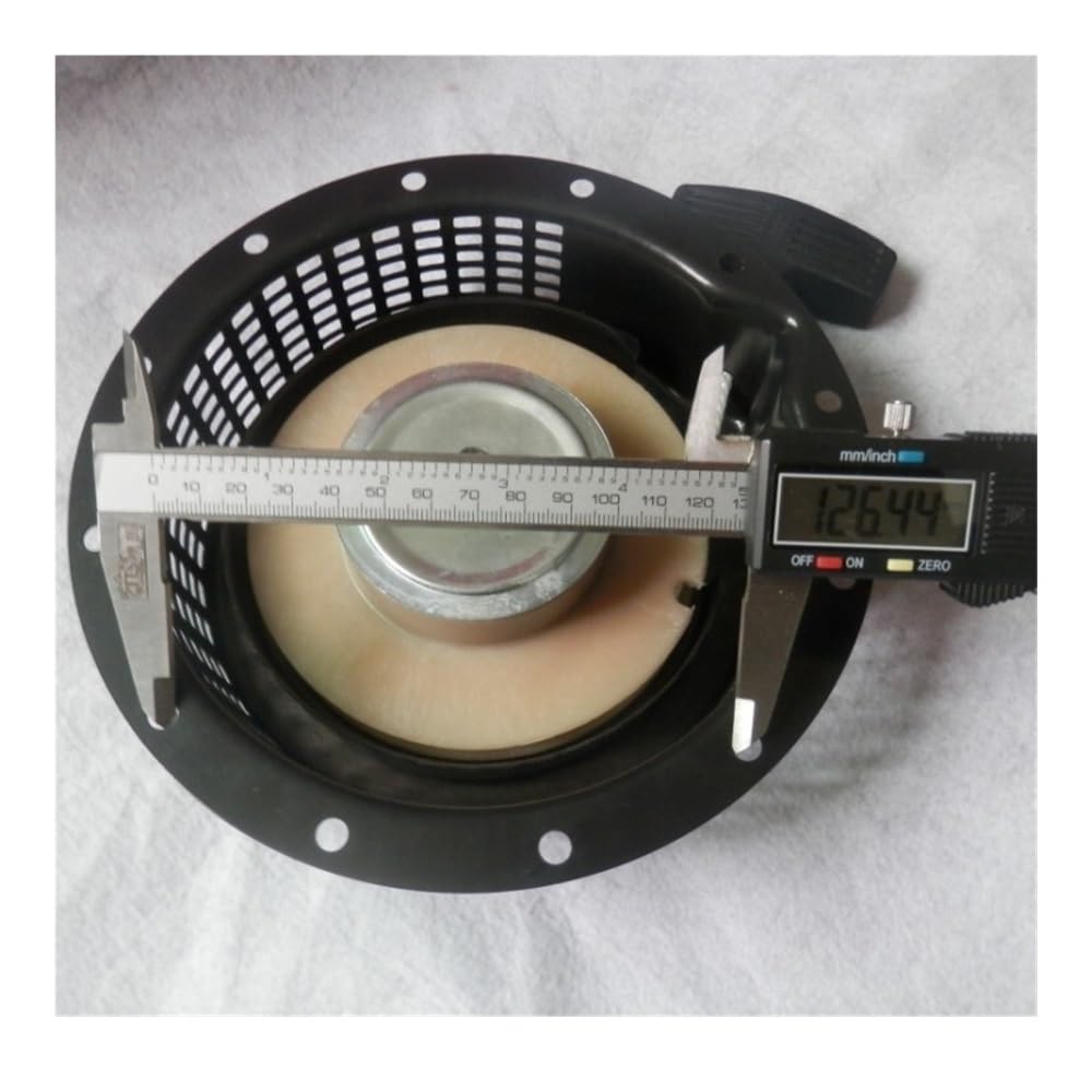 Arrancador de Retroceso Km178f, trinquete único Apto for cultivador 178f 178fs, generador de caña, rebobinado de Cuerda de Agarre de Arranque