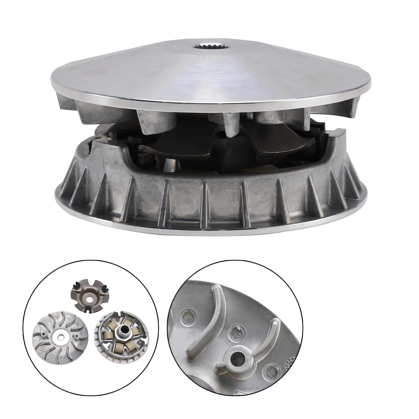 Kit Variateur Embrayage Avant 22102-KHE7-900 22110-KHE7-900 pour Kymco Bet&Win 250 Ego Grand Dink KXR Maxxer MXU People GTI Xciting Yager Pièces Moto Métal Neuf