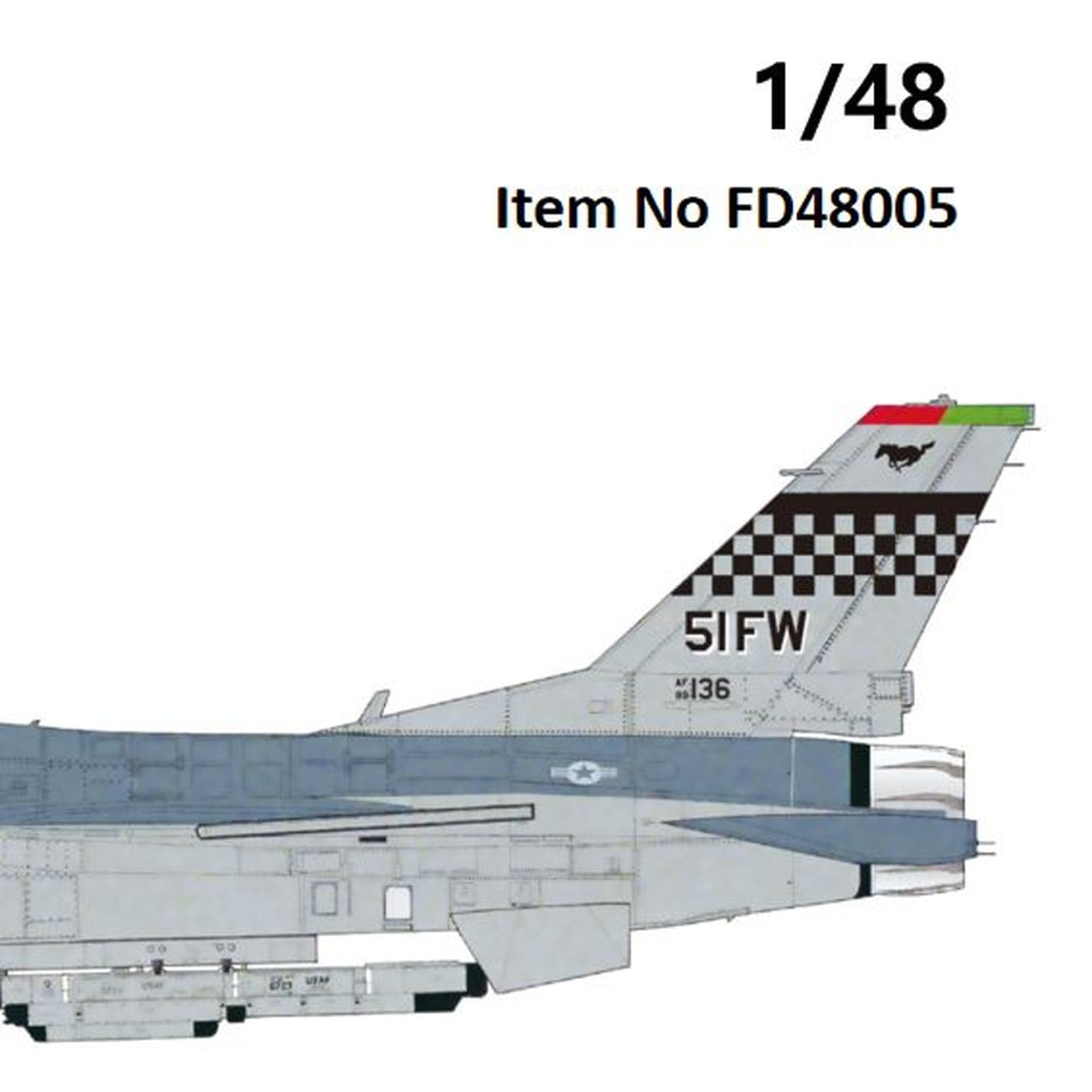 Amazon | ファブスケール(Fab Scale) 1/48 F-16C ファイティング