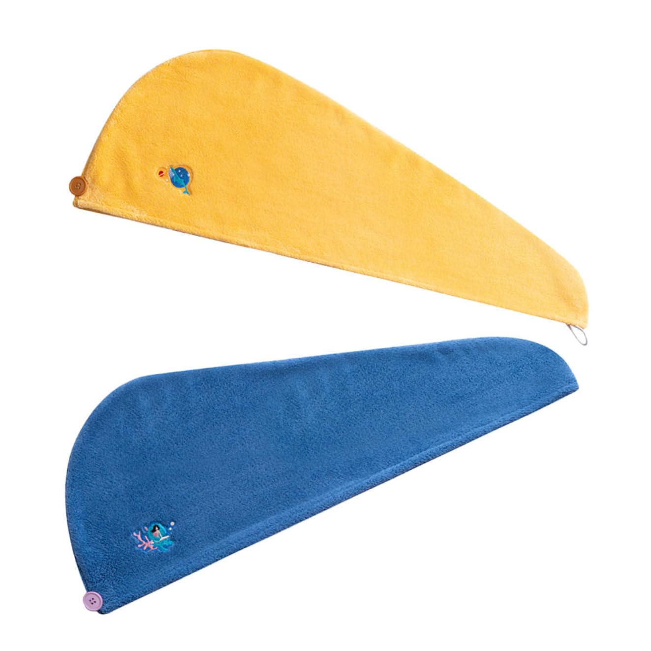 Beaupretty 4piezas Toalla Secado Rápido para Cabello Gorro De Secado Ultra Absorbente Toalla De Microfibra para para Uso Diario o Viajes y