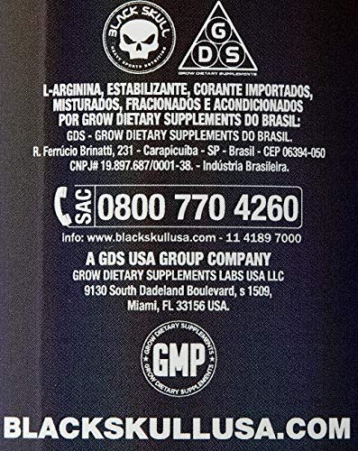 L - Arginine (120 Tabs), Black Skull